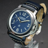 Panerai Luminor "Blu Mare" PAM01085 PAM1085 44MM Blue Sunburst Dial WARRANTY