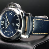 Panerai Luminor "Blu Mare" PAM01085 PAM1085 44MM Blue Sunburst Dial WARRANTY