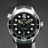 Omega Seamaster Diver "James Bond" 300M 210.22.42.20.01.004 42MM Black Dial Full Set WARRANTY