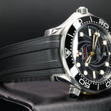 Omega Seamaster Diver "James Bond" 300M 210.22.42.20.01.004 42MM Black Dial Full Set WARRANTY