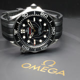 Omega Seamaster Diver "James Bond" 300M 210.22.42.20.01.004 42MM Black Dial Full Set WARRANTY