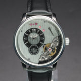 Glashütte Original PanoInverse 1-66-06-04-22-05 42MM Stainless Steel Grey Dial Full Set WARRANTY