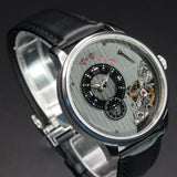 Glashütte Original PanoInverse 1-66-06-04-22-05 42MM Stainless Steel Grey Dial Full Set WARRANTY
