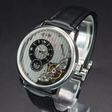 Glashütte Original PanoInverse 1-66-06-04-22-05 42MM Stainless Steel Grey Dial Full Set WARRANTY