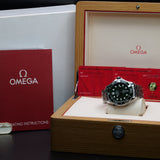 Omega Seamaster Diver 300M 210.30.42.20.10.001 42MM Green Dial Full Set WARRANTY