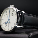 Glashütte Original Senator Panorama MoonPhase 100-04-32-12-04 40MM White Dial Full Set WARRANTY