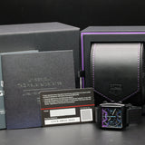 TAG Heuer Monaco CBL218E.FT6312 39MM Purple Blue Skeleton Dial Full Set WARRANTY