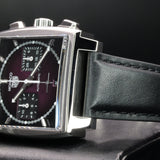 TAG Heuer Monaco CBL2118.FC6518 39MM Purple Dial Full Set WARRANTY