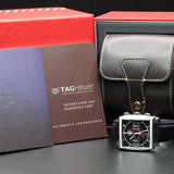 TAG Heuer Monaco CBL2118.FC6518 39MM Purple Dial Full Set WARRANTY