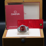 Omega Seamaster Aqua Terra 220.10.38.20.13.003 38MM Steel Terracotta Red Dial WARRANTY
