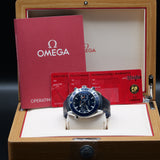 Omega Seamaster Planet Ocean Chronograph 215.33.46.51.03.001 45.5MM Steel Blue Dial Full Set WARRANTY