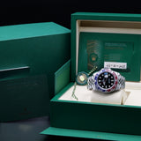 Rolex Jubilee GMT-Master II 126710BLRO 40MM Steel Black Dial Full Set WARRANTY
