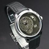Glashütte Original PanoMaticLunar 90-02-36-12-0542MM Stainless Steel Grey Dial Full Set WARRANTY