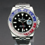 Rolex Jubilee GMT-Master II 126710BLRO 40MM Steel Black Dial Full Set WARRANTY