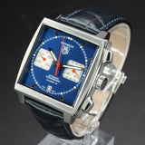 TAG Heuer Monaco Steve Mcqueen CAW2111.FC6183 39MM Steel Blue Dial Full Set WARRANTY