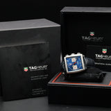 TAG Heuer Monaco Steve Mcqueen CAW2111.FC6183 39MM Steel Blue Dial Full Set WARRANTY
