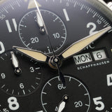 IWC Pilot's Watch Chronograph Spitfire IW387903 41MM Stainless Steel Black Dial Full Set WARRANTY