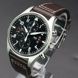 IWC Pilot's Watch Chronograph IW377701 43MM Stainless Steel Black Dial Full Set WARRANTY