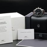 IWC Pilot's Watch Chronograph IW377701 43MM Stainless Steel Black Dial Full Set WARRANTY