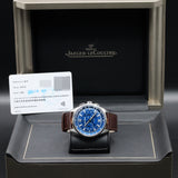 Jaeger-LeCoultre Polaris Chronograph Q9028480 42MM Steel Blue Dial Full Set WARRANTY