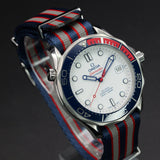 Omega Seamaster Diver 300M 212.32.41.20.04.001 41mm Stainless Steel White Dial Full Set WARRANTY