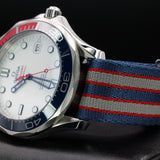 Omega Seamaster Diver 300M 212.32.41.20.04.001 41mm Stainless Steel White Dial Full Set WARRANTY