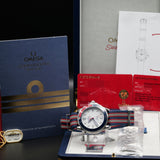Omega Seamaster Diver 300M 212.32.41.20.04.001 41mm Stainless Steel White Dial Full Set WARRANTY