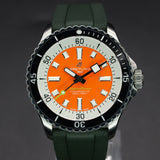 Breitling Superocean A173751A1O1S1 42MM Stainless Steel Orange Dial Full Set WARRANTY