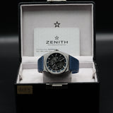 Zenith Defy Classic 95.9000.670/78.R584 41MM Titanium Skeleton Dial Full Set WARRANTY