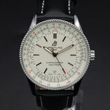 Breitling Navitimer Automatic A17326211G1P1 41MM Stainless Steel Silver Dial Full Set WARRANTY