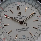 Breitling Navitimer Automatic A17326211G1P1 41MM Stainless Steel Silver Dial Full Set WARRANTY