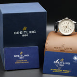 Breitling Navitimer Automatic A17326211G1P1 41MM Stainless Steel Silver Dial Full Set WARRANTY