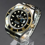 Rolex Sea-Dweller Two Tone 126603 43MM Yellow Gold Black Dial Watch Only WARRANTY
