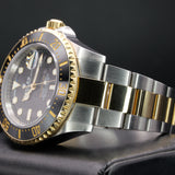 Rolex Sea-Dweller Two Tone 126603 43MM Yellow Gold Black Dial Watch Only WARRANTY