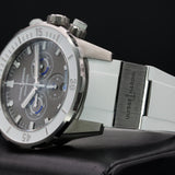Ulysse Nardin Diver Chronograph 1503-170LE-1A-GW/3A 44MM Titaium Grey Dial Full Set WARRANTY