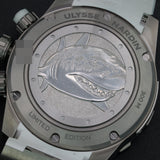 Ulysse Nardin Diver Chronograph 1503-170LE-1A-GW/3A 44MM Titaium Grey Dial Full Set WARRANTY