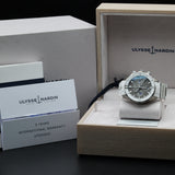 Ulysse Nardin Diver Chronograph 1503-170LE-1A-GW/3A 44MM Titaium Grey Dial Full Set WARRANTY