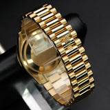 Rolex Presidential Day-Date 128348RBR 36MM Yellow Gold Green Dial Full Set WARRANTY