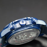Omega Speedmaster Moonphase Blue Side Of The Moon 304.93.44.52.03.002 44MM Ceramic Blue Dial Full Set WARRANTY