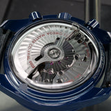 Omega Speedmaster Moonphase Blue Side Of The Moon 304.93.44.52.03.002 44MM Ceramic Blue Dial Full Set WARRANTY