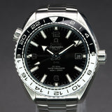 Omega Seamaster Planet Ocean "Oreo" 215.30.44.22.01.001 44MM Stainless Steel Black Dial Full Set WARRANTY