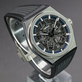 Zenith Defy Classic 95.9000.670/78.R782 41MM Titanium Skeleton Dial Full Set WARRANTY