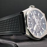 Zenith Defy Classic 95.9000.670/78.R782 41MM Titanium Skeleton Dial Full Set WARRANTY