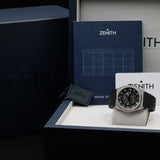 Zenith Defy Classic 95.9000.670/78.R782 41MM Titanium Skeleton Dial Full Set WARRANTY