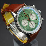 Breitling Navitimer B01 Green Dial Chronograph AB0139211L1P1 41MM Stainless Steel Green Dial Full Set WARRANTY