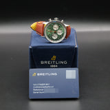 Breitling Navitimer B01 Green Dial Chronograph AB0139211L1P1 41MM Stainless Steel Green Dial Full Set WARRANTY