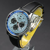 Breitling Navitimer B01 Chronograph AB0138241C1P1 43MM Stainless Steel Ice Blue Dial Full Set WARRANTY