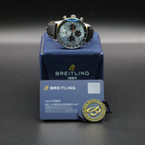 Breitling Navitimer B01 Chronograph AB0138241C1P1 43MM Stainless Steel Ice Blue Dial Full Set WARRANTY