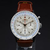 Breitling Navitimer B01 Chronograph AB0139211G1P1 41MM Stainless Steel Cream Dial Full Set WARRANTY