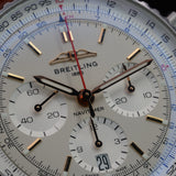Breitling Navitimer B01 Chronograph AB0139211G1P1 41MM Stainless Steel Cream Dial Full Set WARRANTY